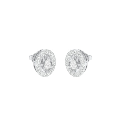 NJ-CNT0084 18 KT / White Gold