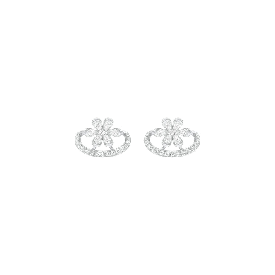 NJ-CNT0164 18 KT / White Gold