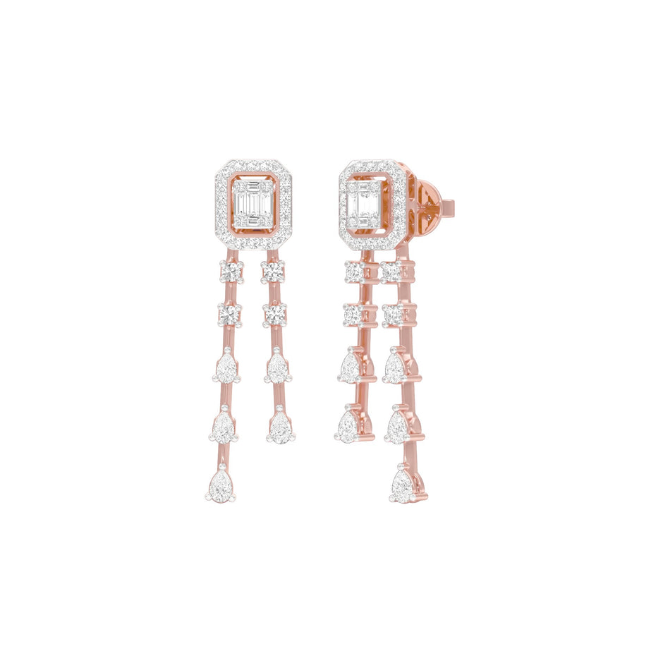 NJ-CNT0229 18 KT / Rose Gold