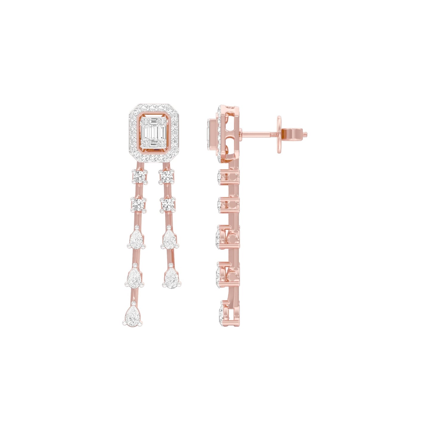 NJ-CNT0229 18 KT / Rose Gold