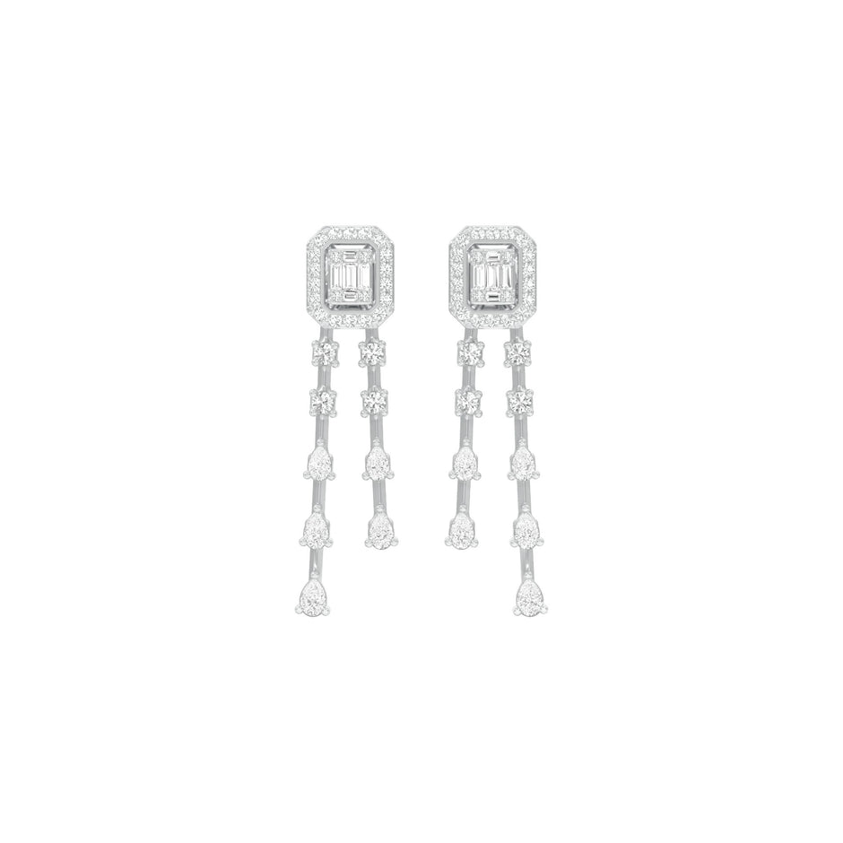 NJ-CNT0229 18 KT / White Gold