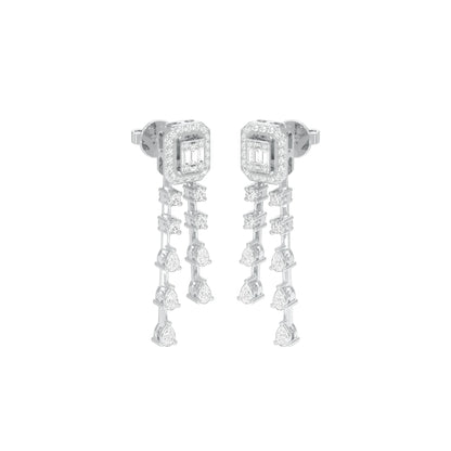 NJ-CNT0229 18 KT / White Gold