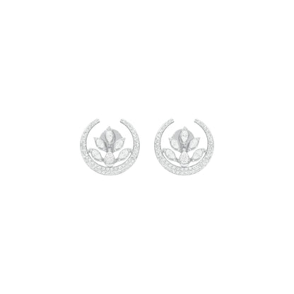 NJ-CNT0231 18 KT / White Gold