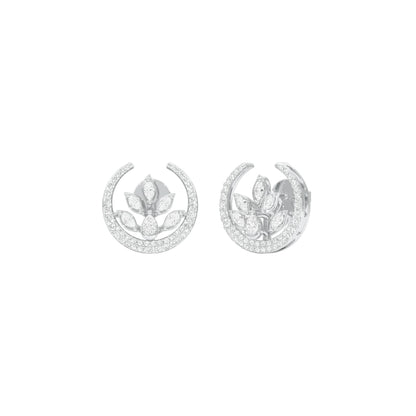 NJ-CNT0231 18 KT / White Gold