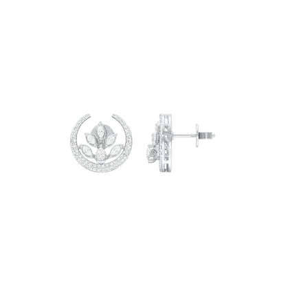 NJ-CNT0231 18 KT / White Gold