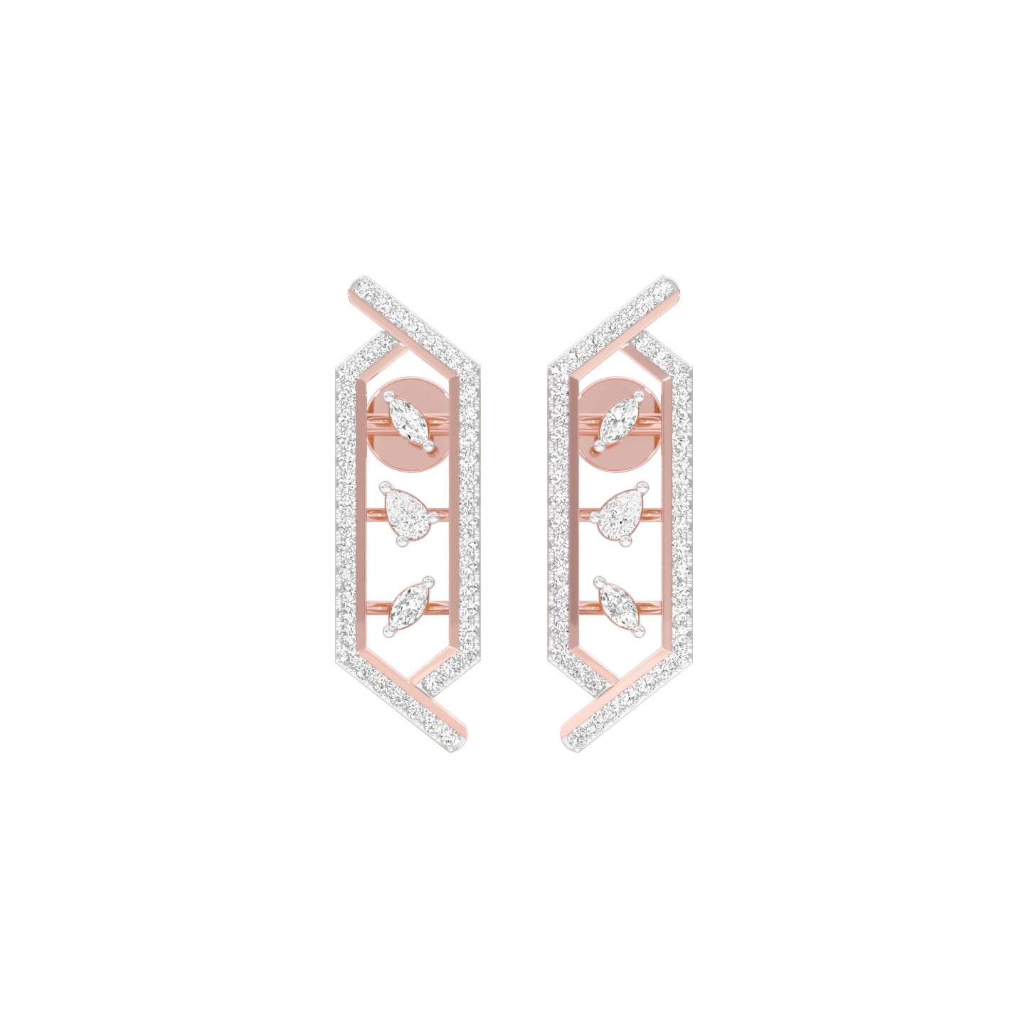 NJ-CNT0244 18 KT / Rose Gold