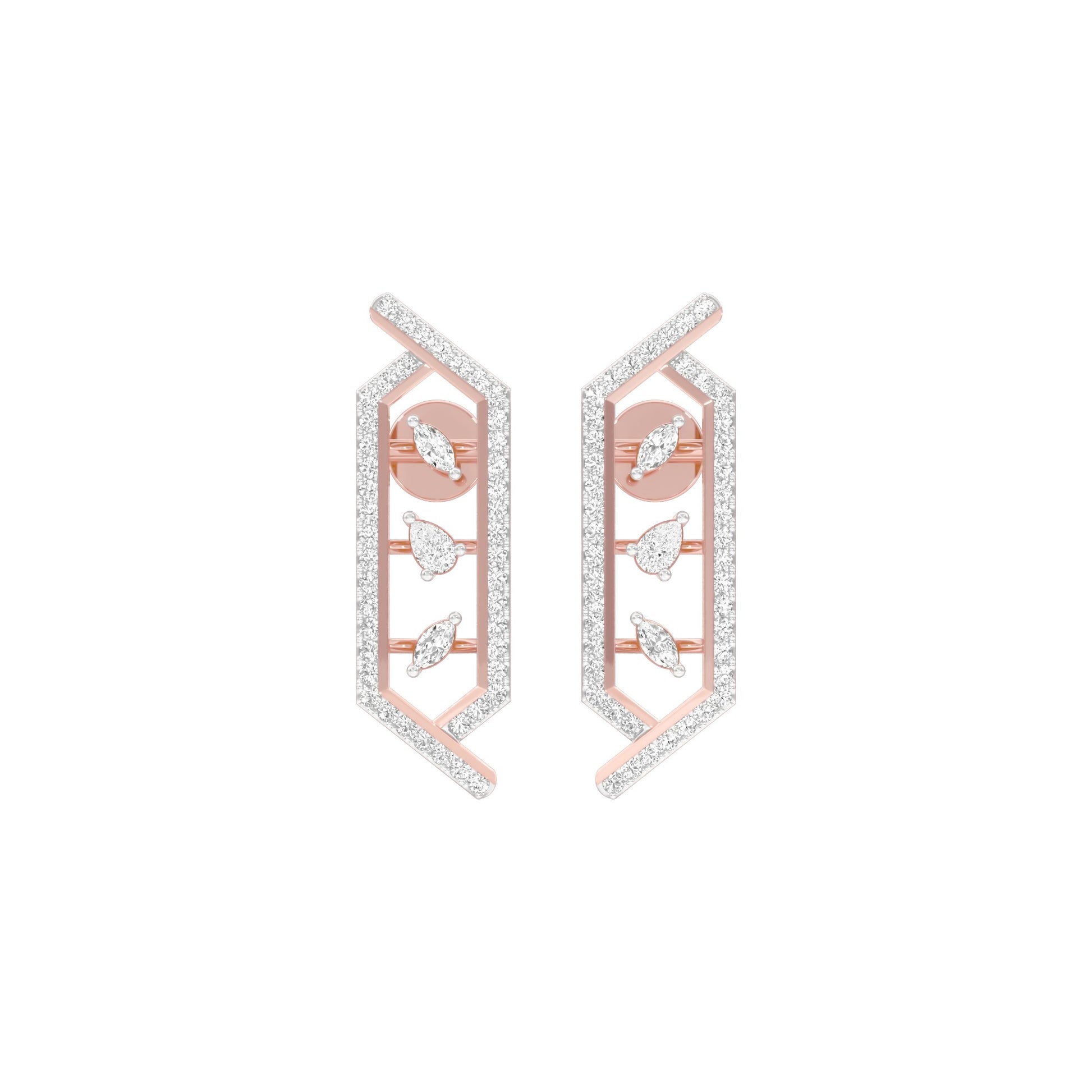 NJ-CNT0244 18 KT / Rose Gold