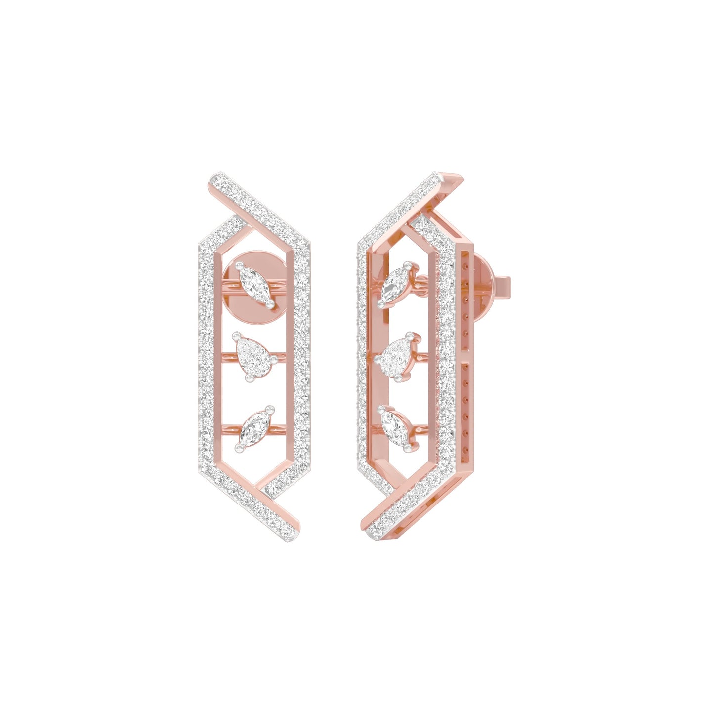 NJ-CNT0244 18 KT / Rose Gold