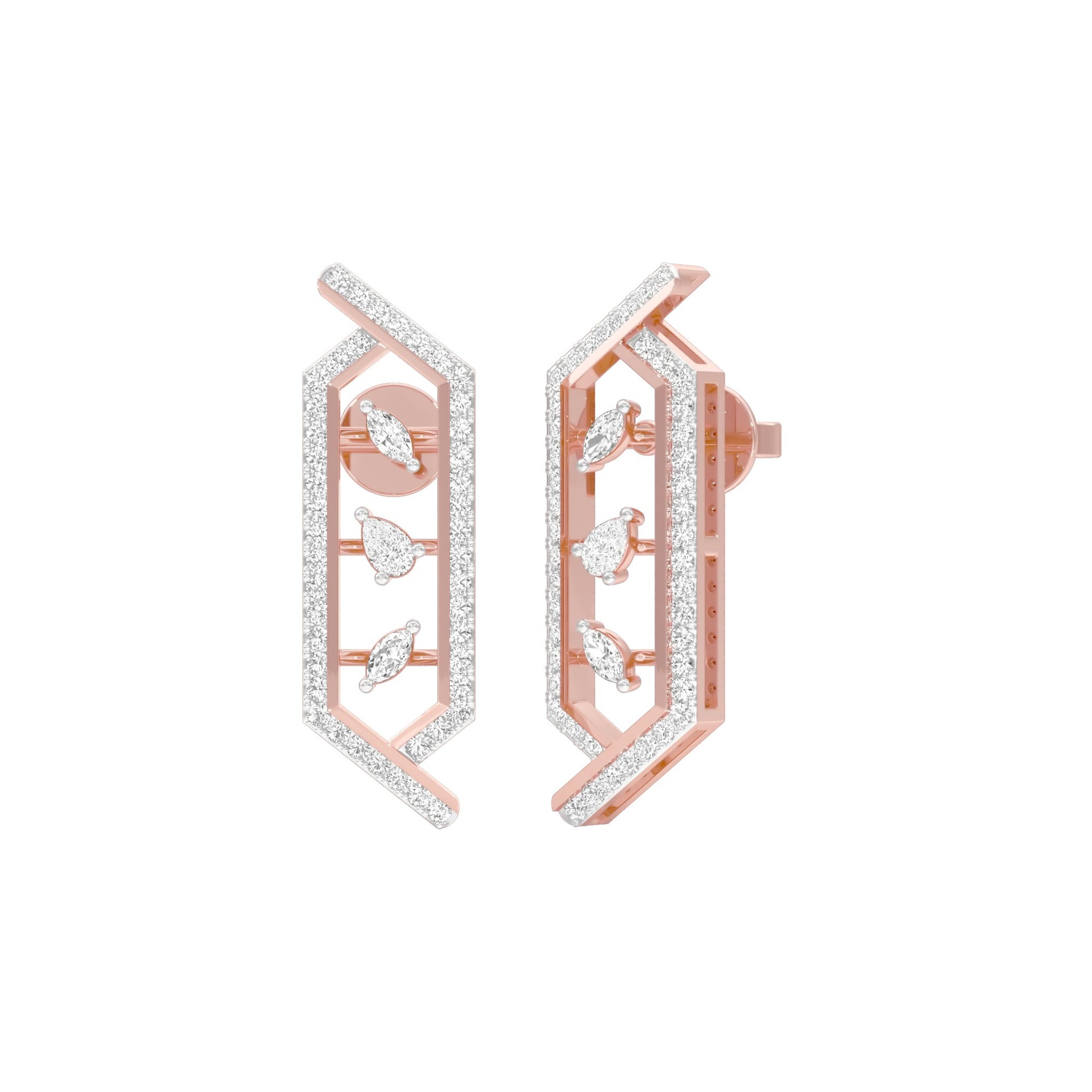 NJ-CNT0244 18 KT / Rose Gold