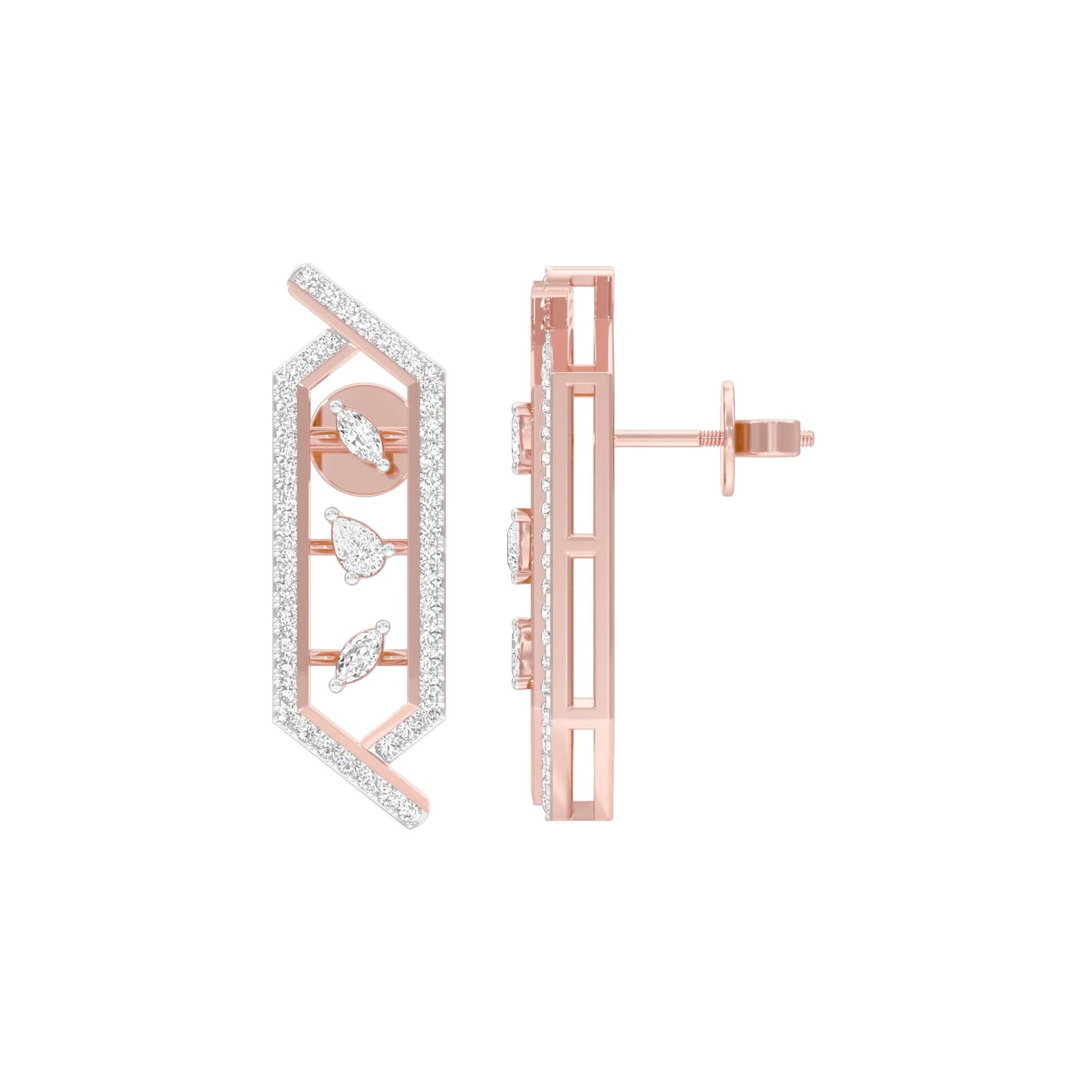 NJ-CNT0244 18 KT / Rose Gold