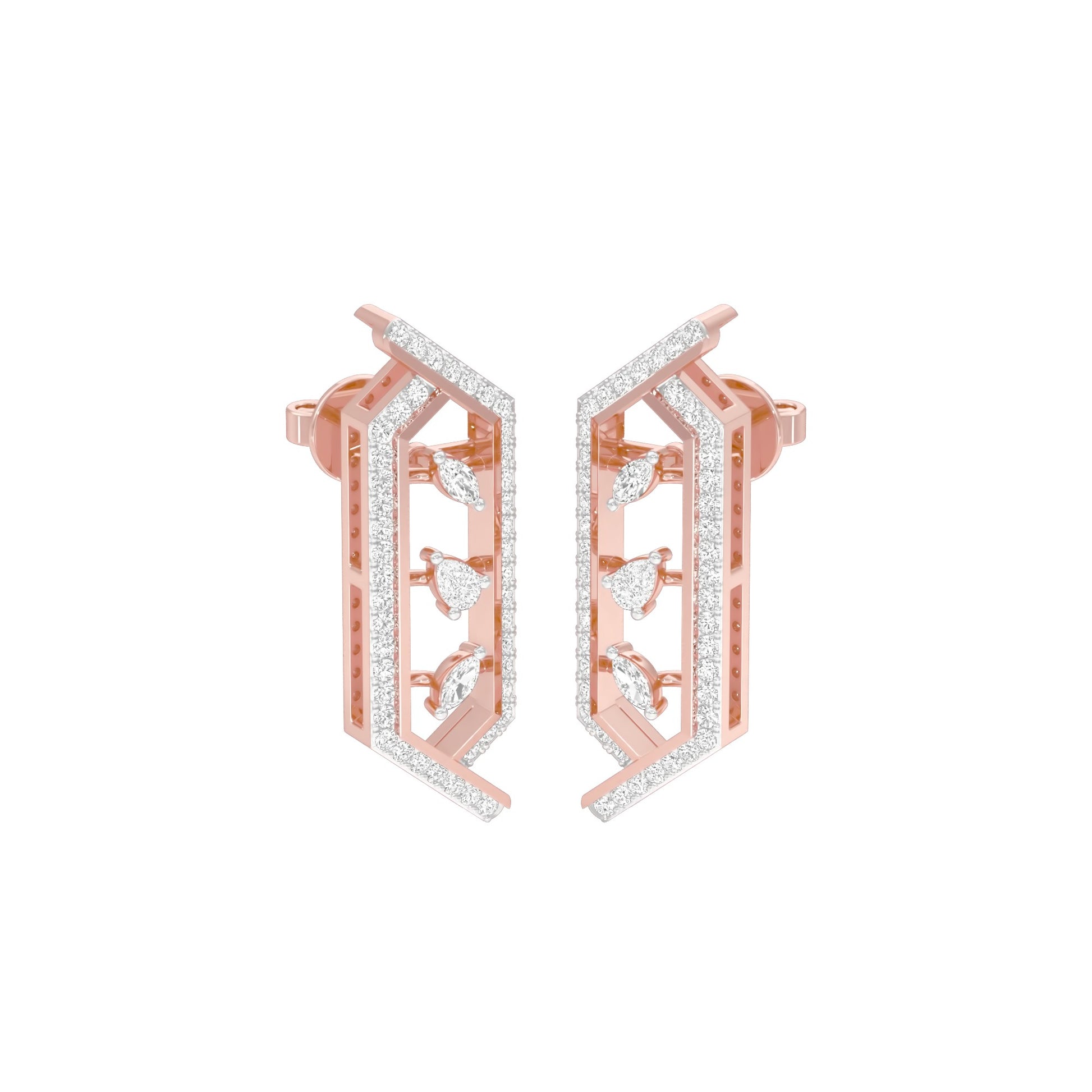 NJ-CNT0244 18 KT / Rose Gold