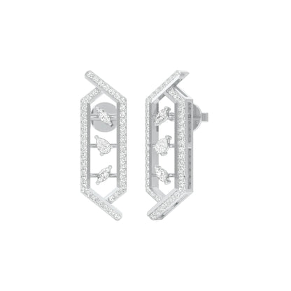 NJ-CNT0244 18 KT / White Gold