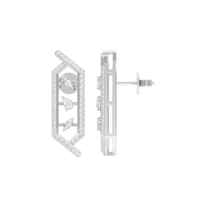 NJ-CNT0244 18 KT / White Gold