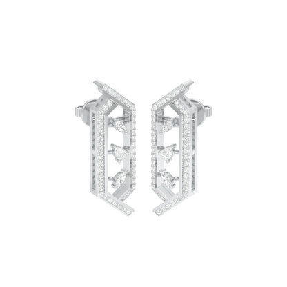 NJ-CNT0244 18 KT / White Gold