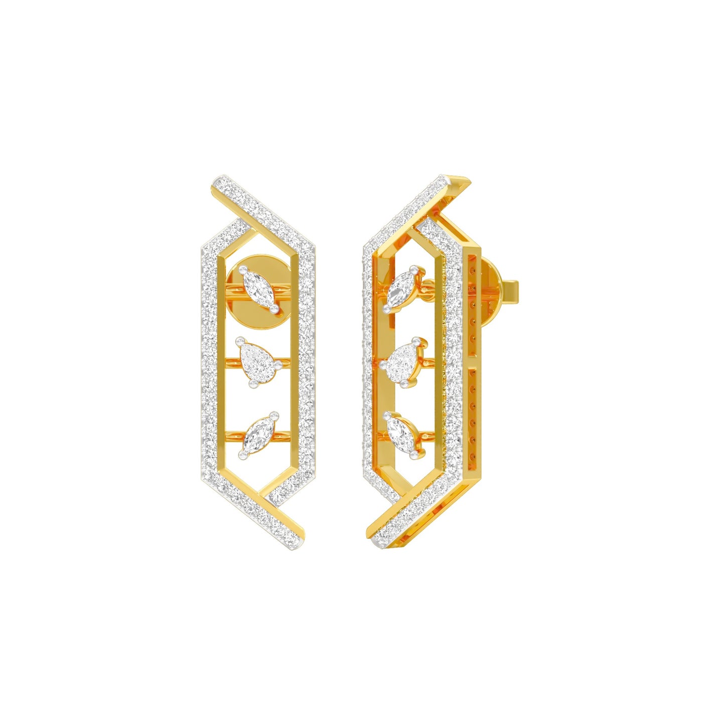 NJ-CNT0244 18 KT / Yellow Gold