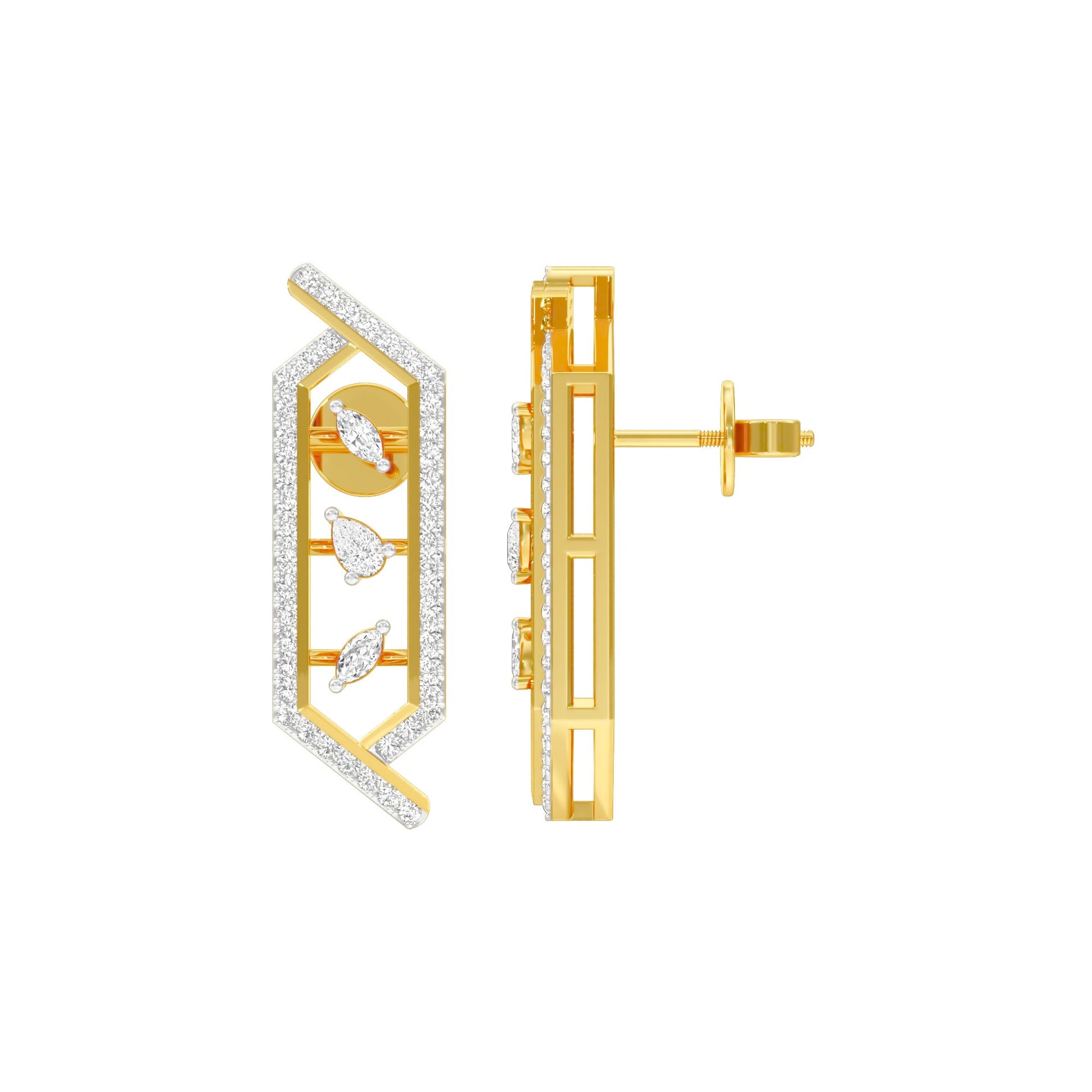 NJ-CNT0244 18 KT / Yellow Gold