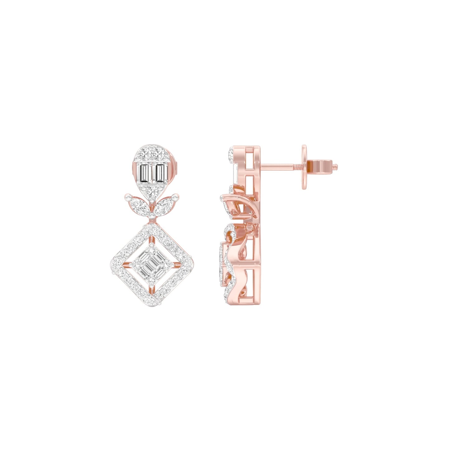 NJ-CNT0253 18 KT / Rose Gold