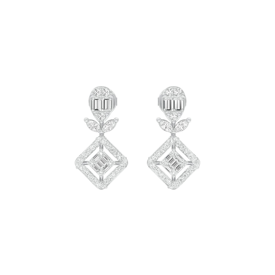 NJ-CNT0253 18 KT / White Gold