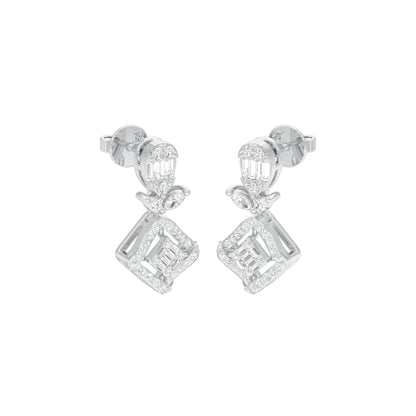 NJ-CNT0253 18 KT / White Gold