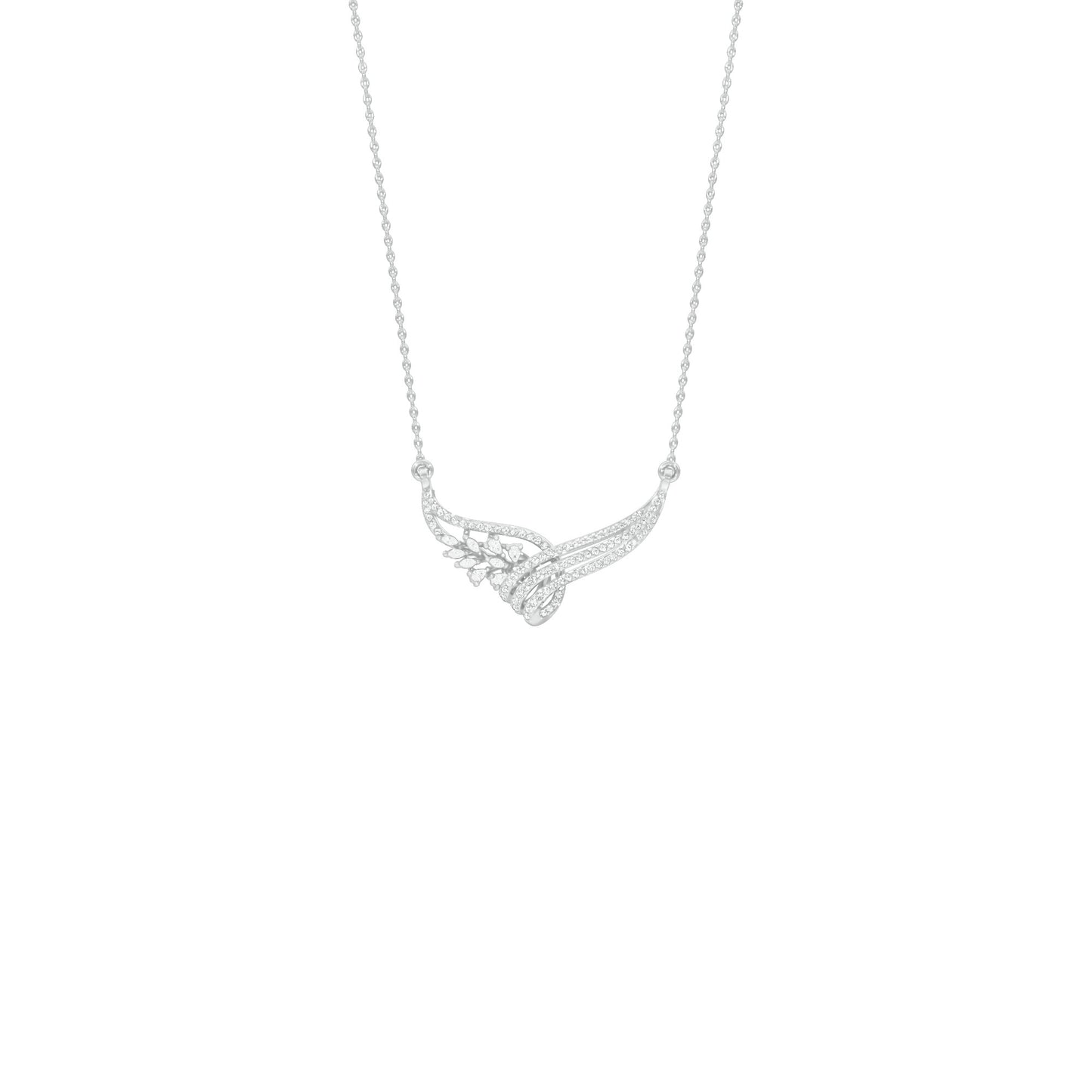 NJ-FPT0339 18 KT / White Gold
