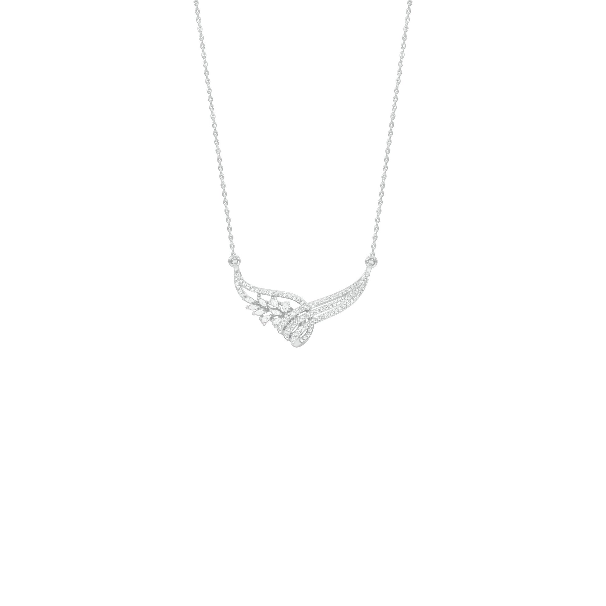 NJ-FPT0339 18 KT / White Gold
