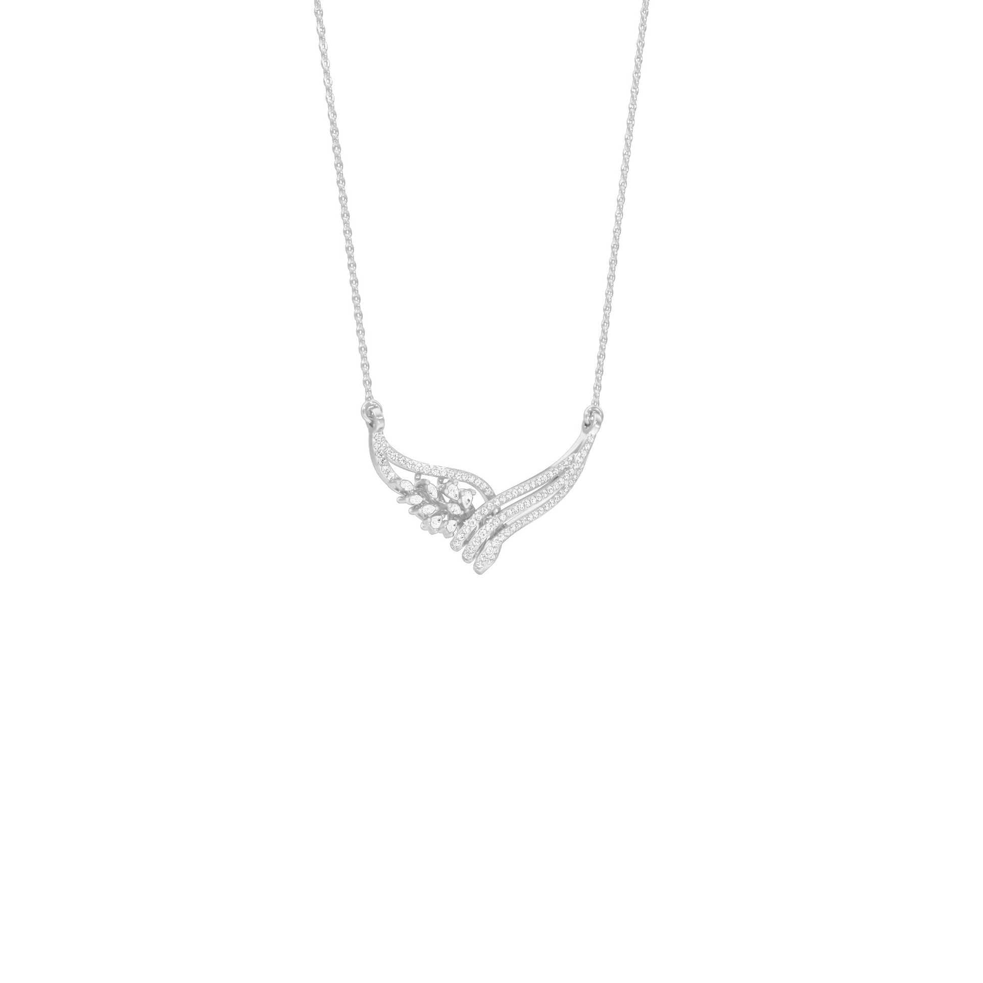 NJ-FPT0339 18 KT / White Gold