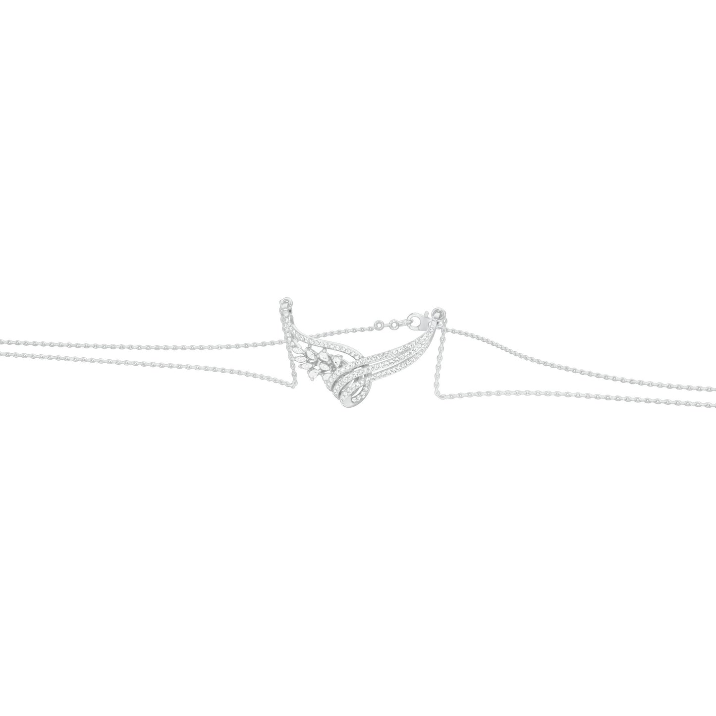 NJ-FPT0339 18 KT / White Gold