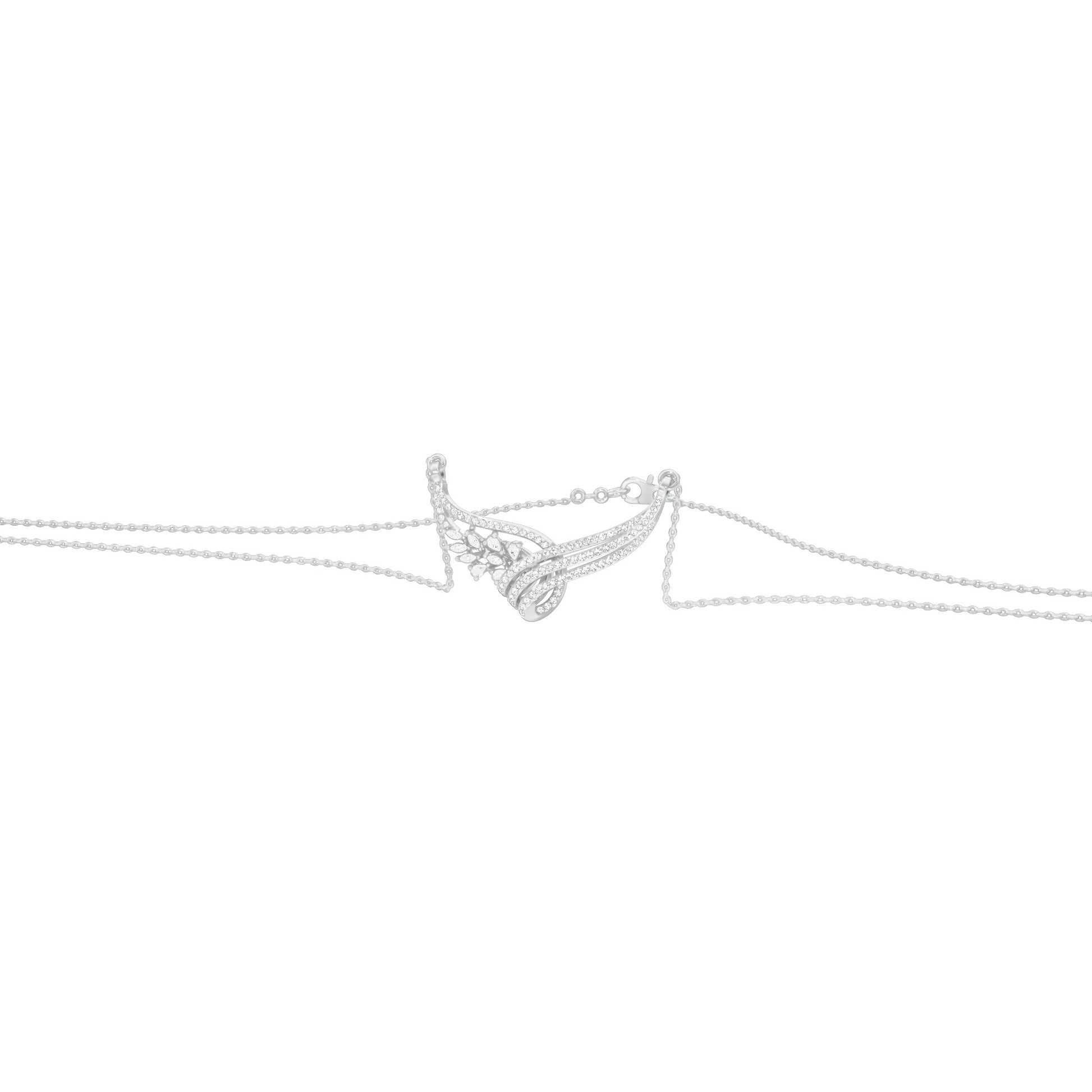 NJ-FPT0339 18 KT / White Gold