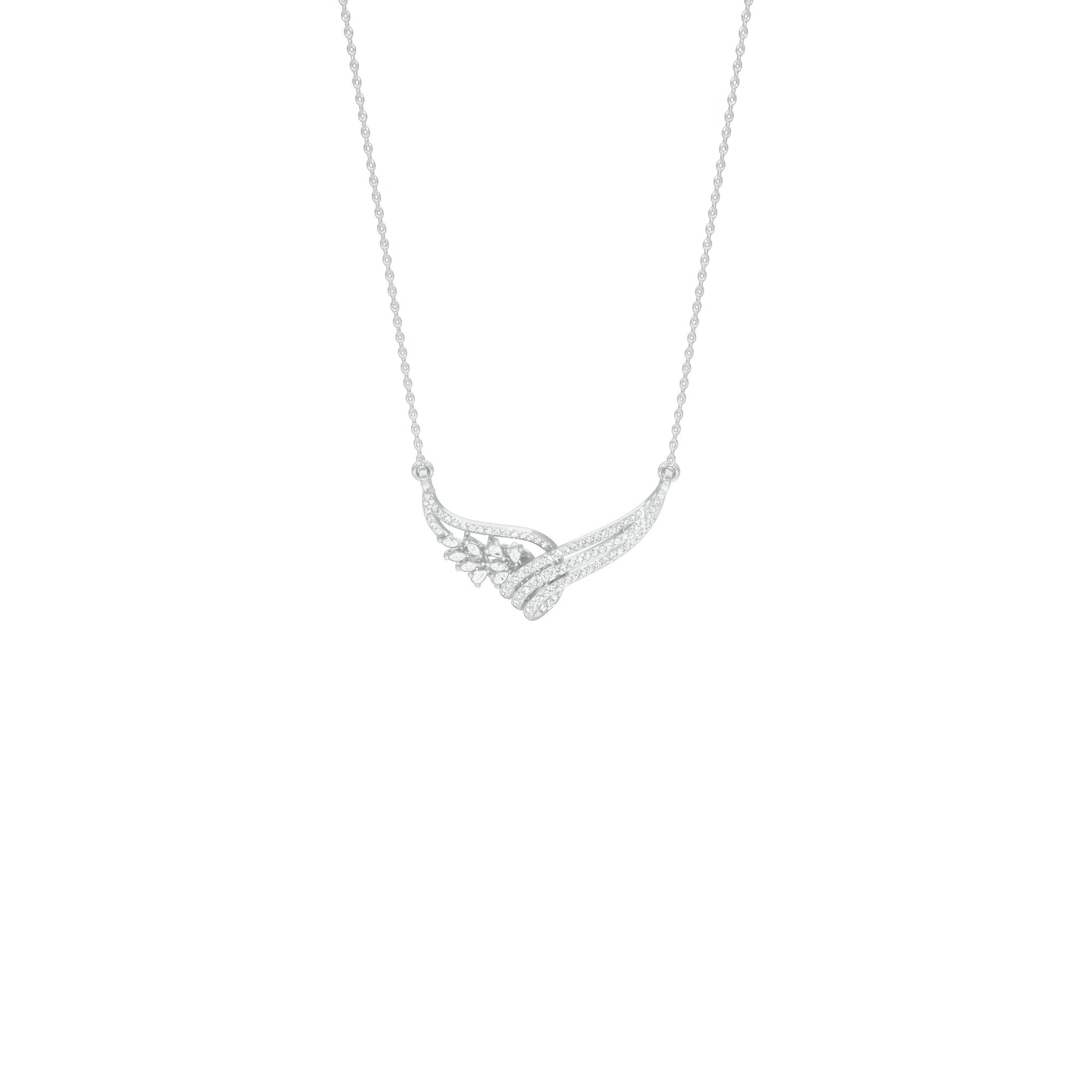 NJ-FPT0339 18 KT / White Gold