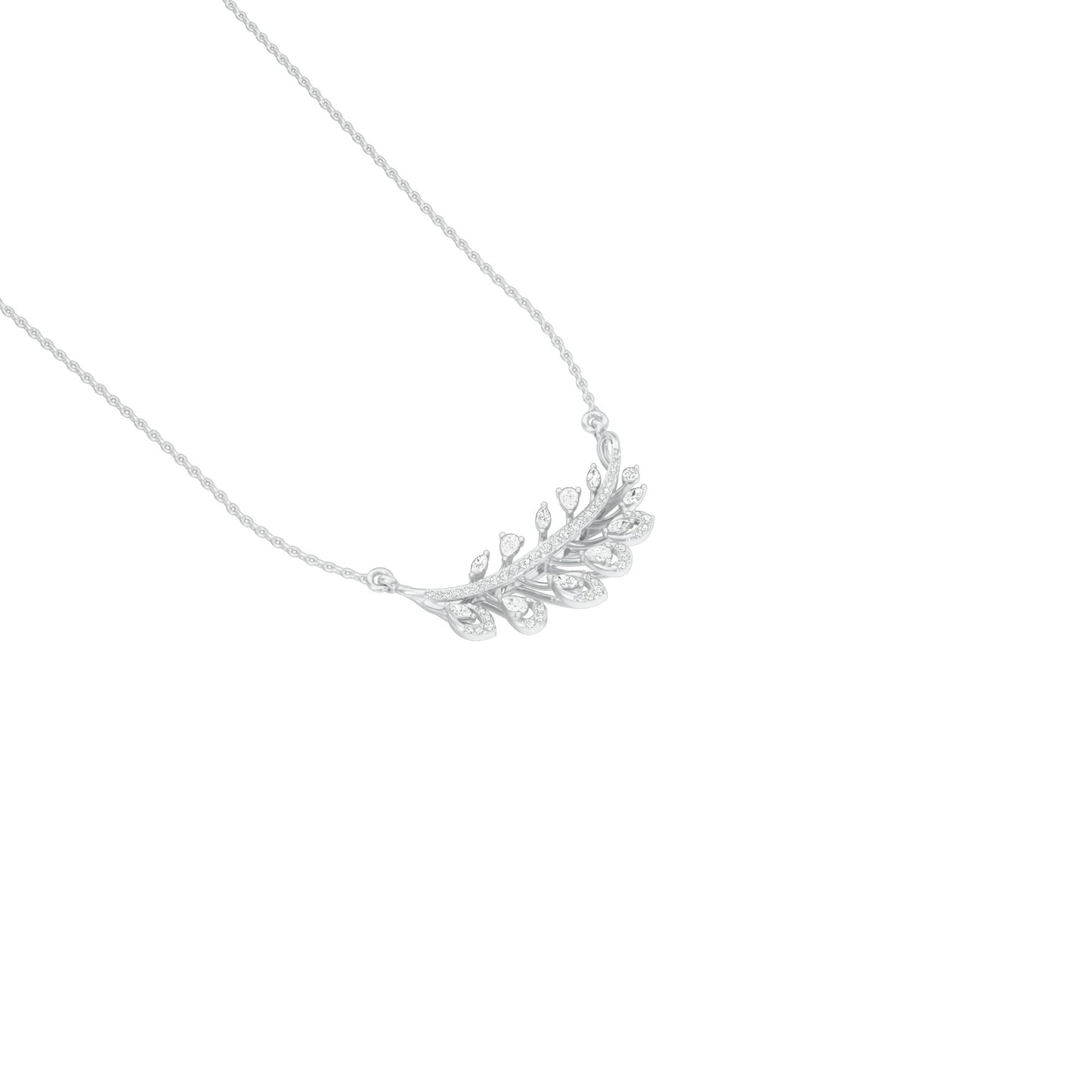 NJ-FPT0564 18 KT / White Gold