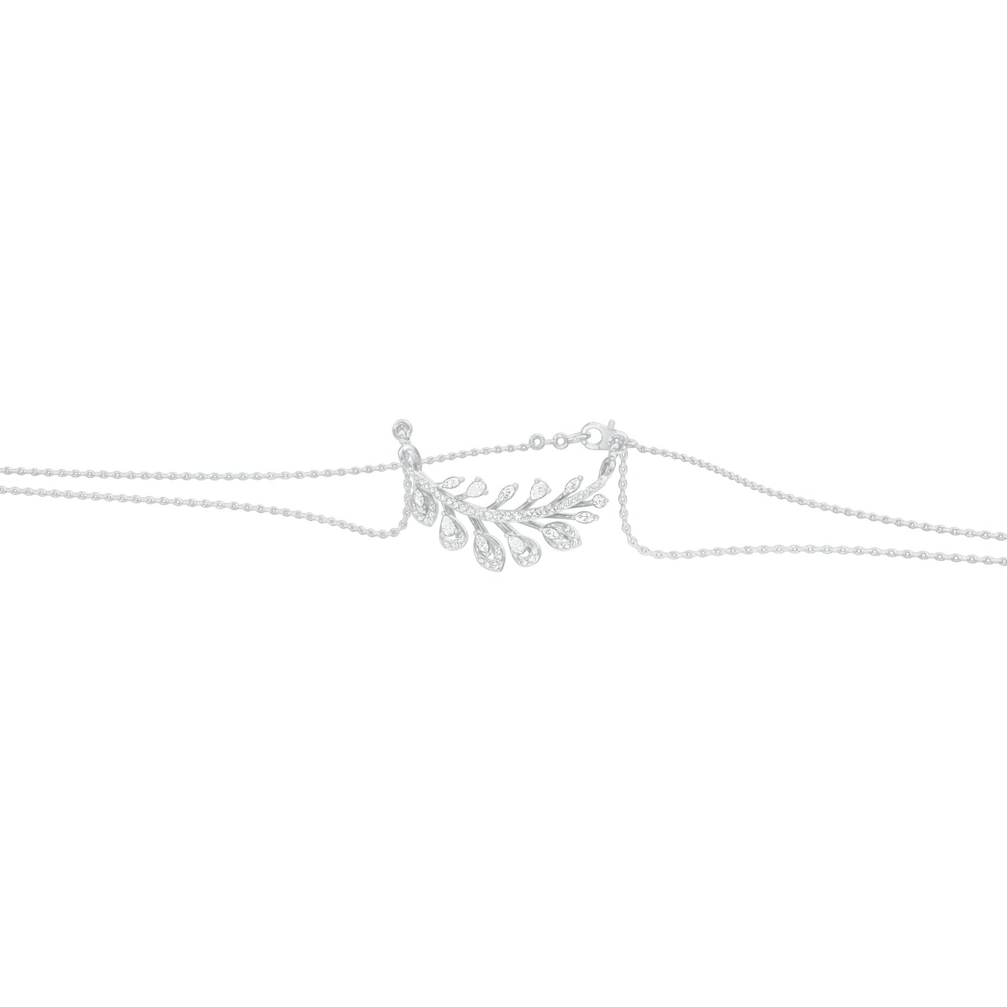 NJ-FPT0564 18 KT / White Gold