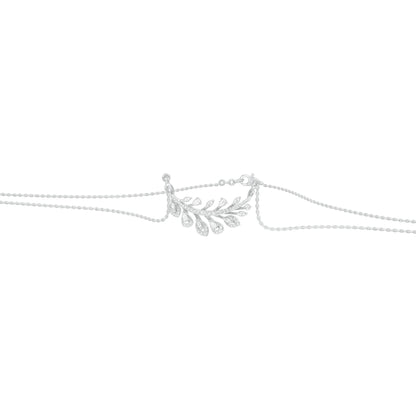 NJ-FPT0564 18 KT / White Gold
