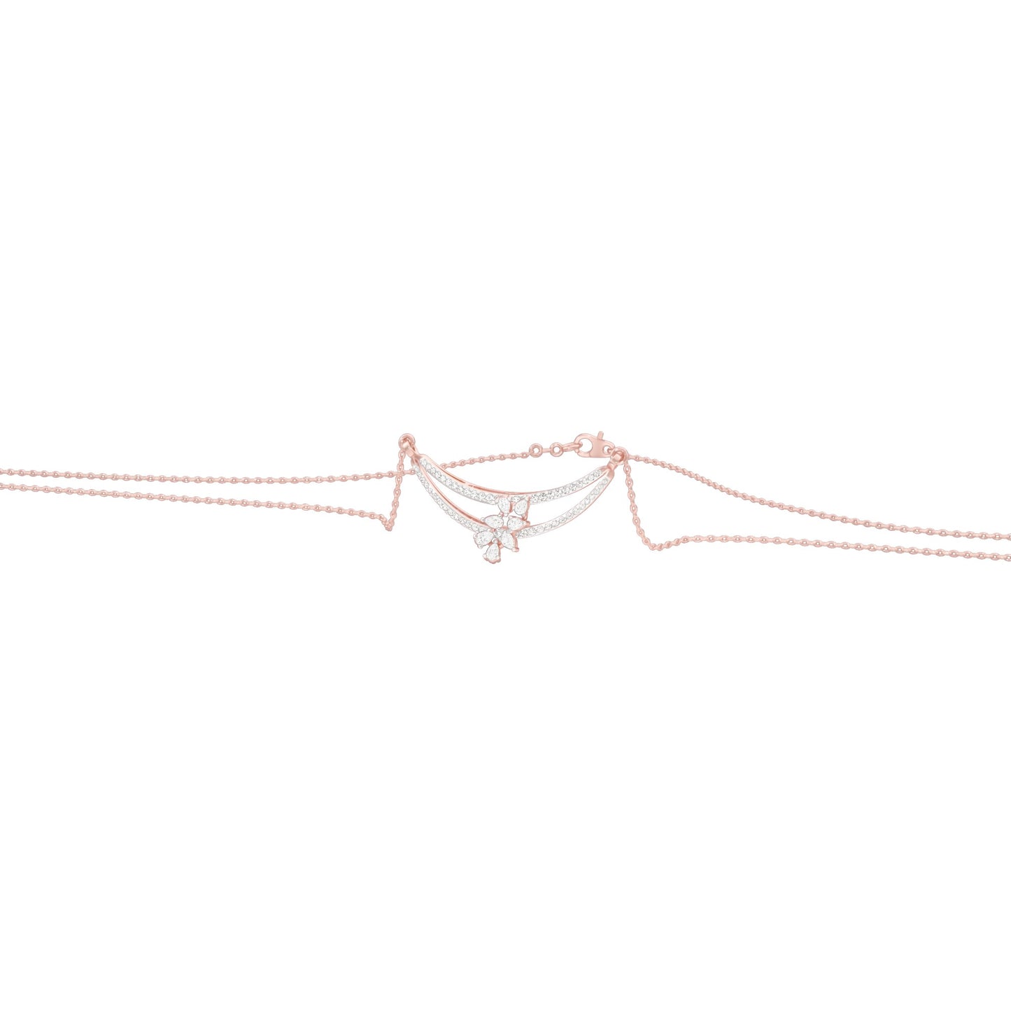 NJ-FPT0635 18 KT / Rose Gold