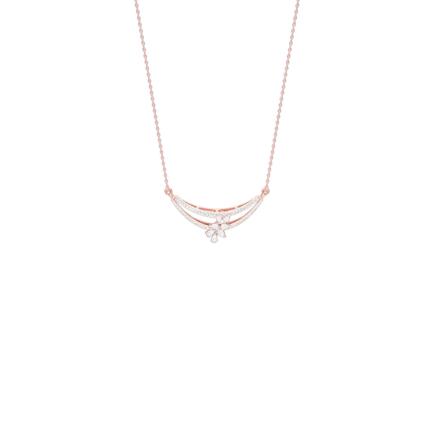 NJ-FPT0635 18 KT / Rose Gold