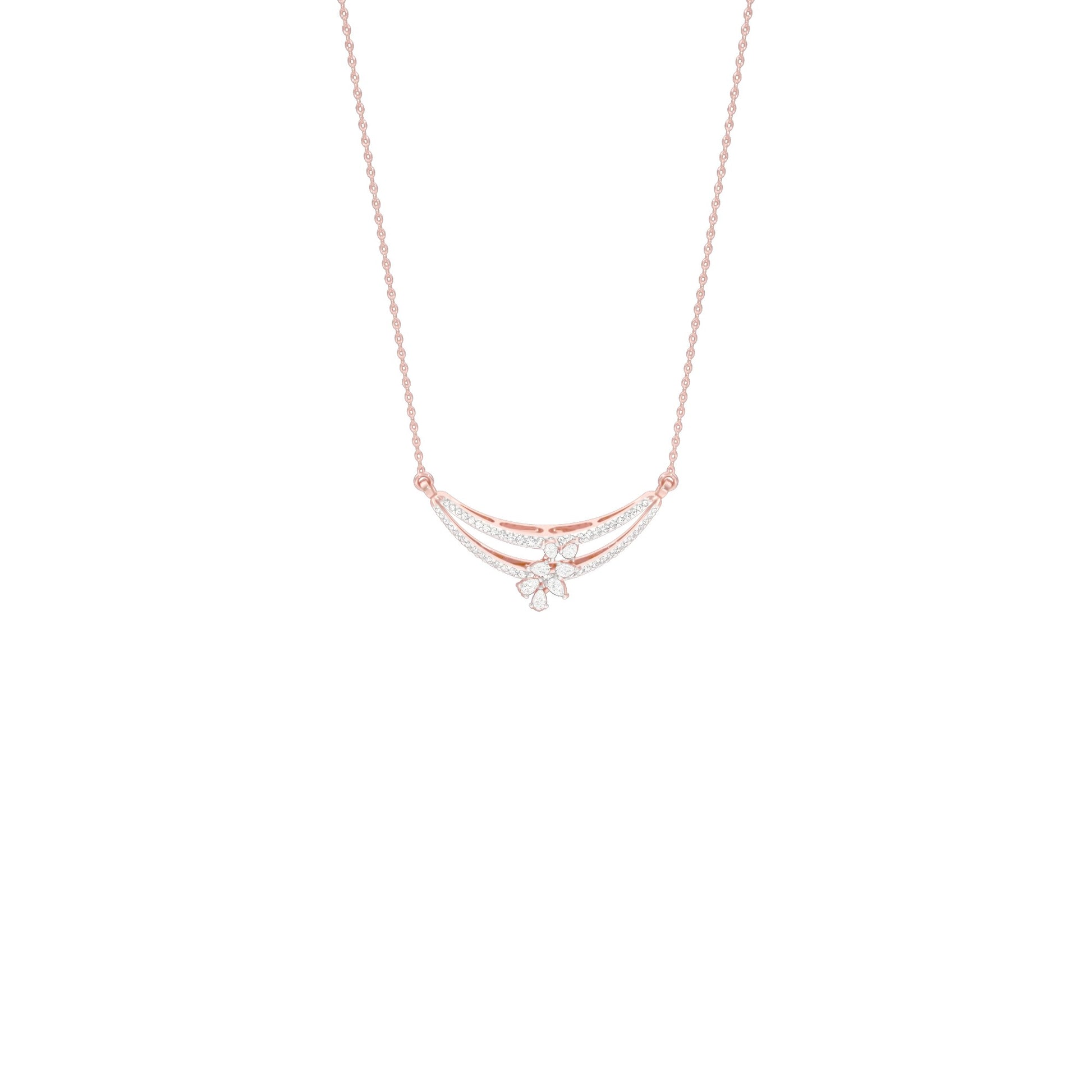 NJ-FPT0635 18 KT / Rose Gold