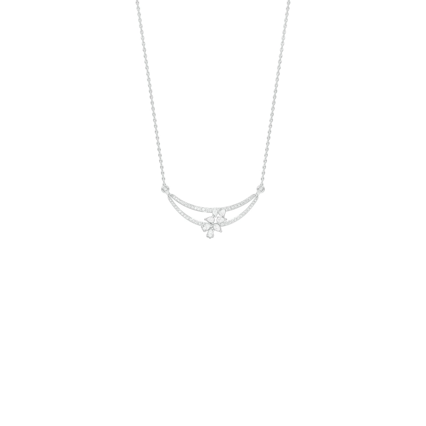 NJ-FPT0635 18 KT / White Gold