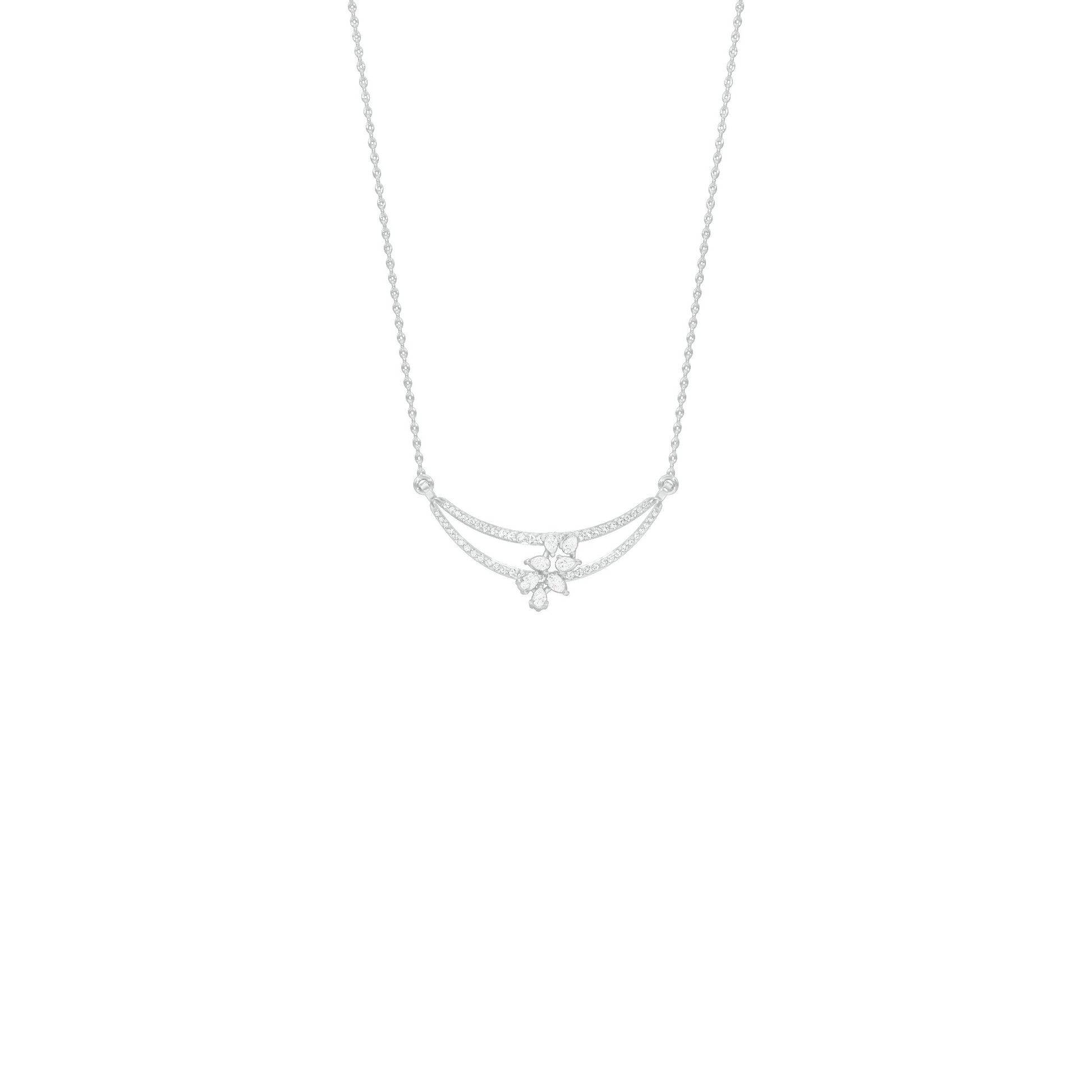 NJ-FPT0635 18 KT / White Gold