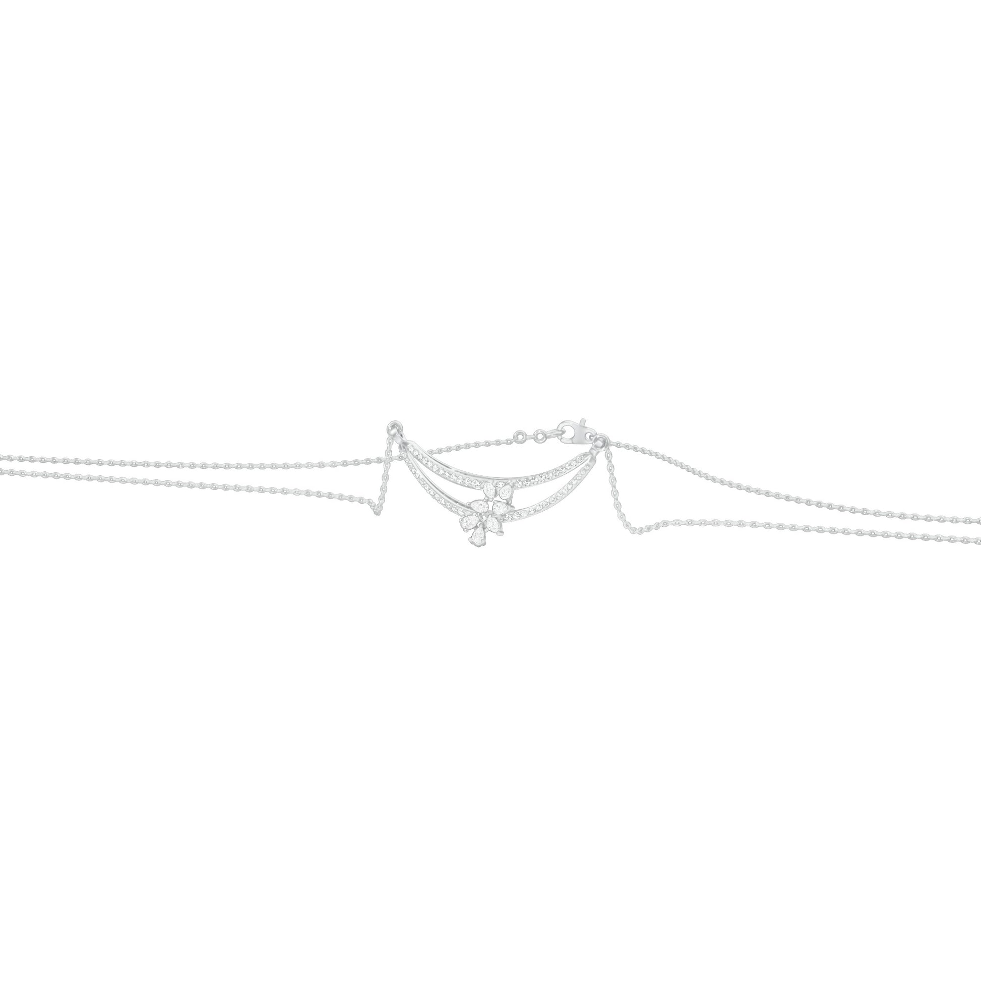 NJ-FPT0635 18 KT / White Gold