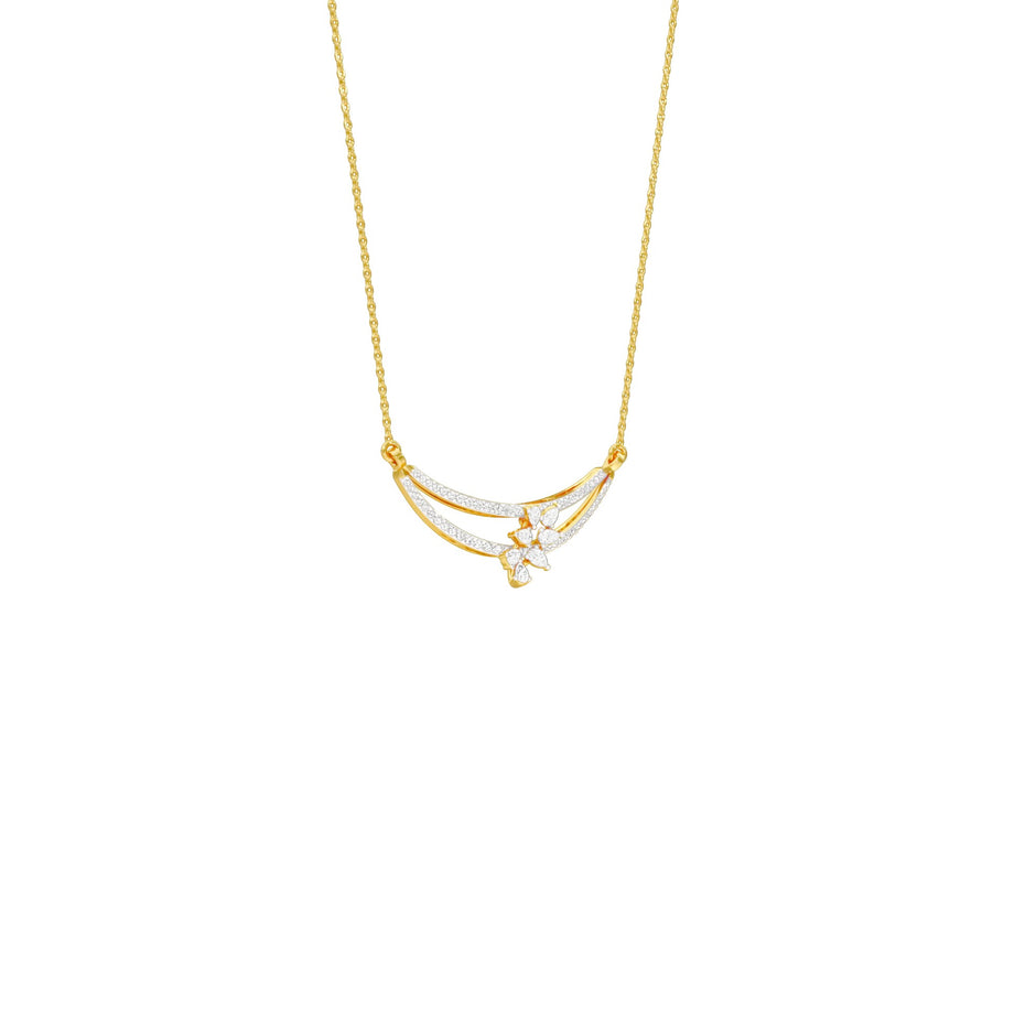 NJ-FPT0635 18 KT / Yellow Gold