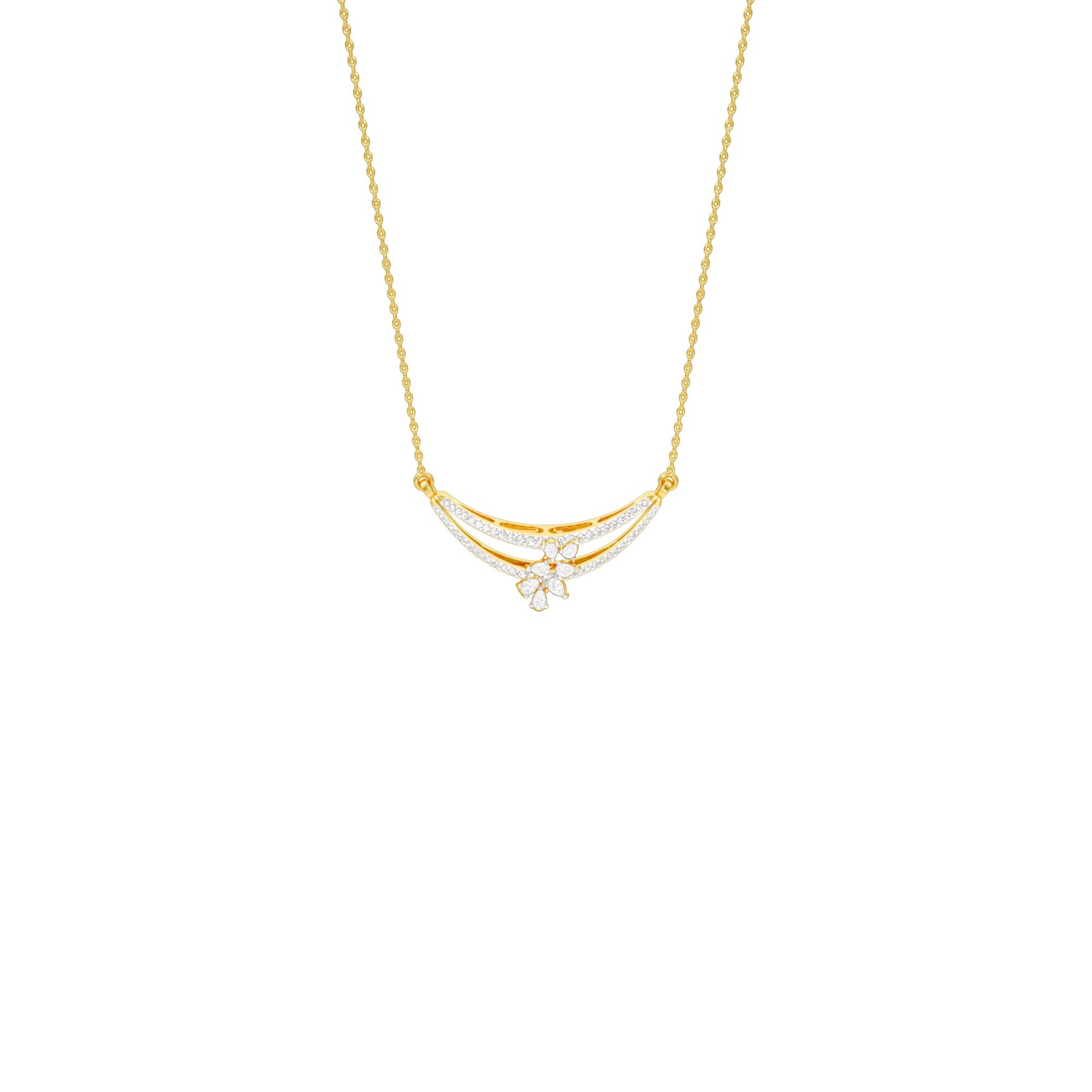 NJ-FPT0635 18 KT / Yellow Gold