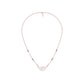 Jasmine Glow Diamond Mangalsutra 18 KT / Rose Gold