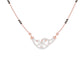 Jasmine Glow Diamond Mangalsutra 18 KT / Rose Gold