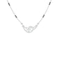 Jasmine Glow Diamond Mangalsutra 18 KT / White Gold