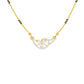 Jasmine Glow Diamond Mangalsutra 18 KT / Yellow Gold