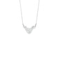 NJ-FPT0804 18 KT / White Gold