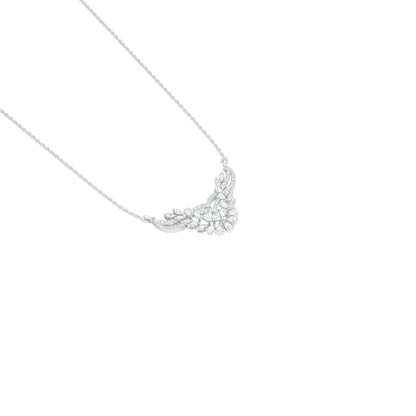 NJ-FPT0804 18 KT / White Gold