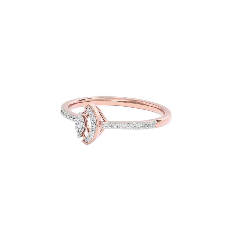 Verdant Bloom Diamond Ring