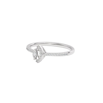 Verdant Bloom Diamond Ring