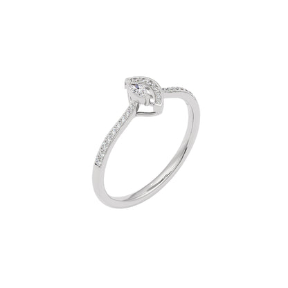 Verdant Bloom Diamond Ring