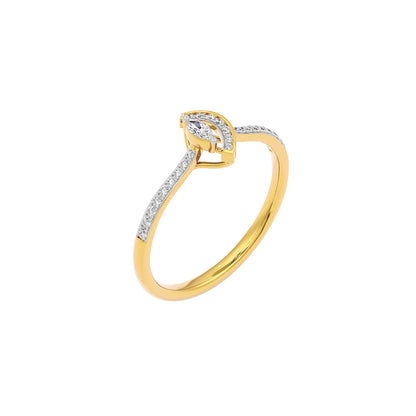 Verdant Bloom Diamond Ring